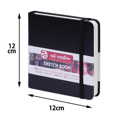 Picture Paper "Sketchbook Creation Black 12 × 12 T9314-004M" Черепаха