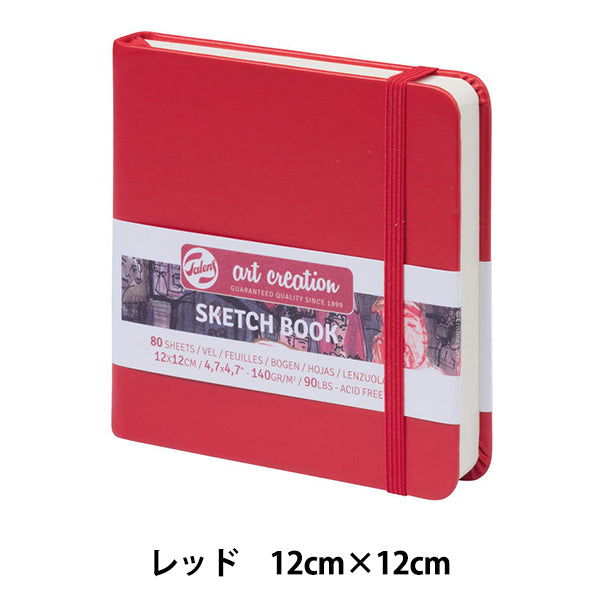 Papel Paper "Art Creation Sketchbook Red 12 × 12 T9314-204M" Tortuga