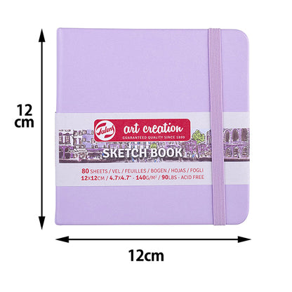 Picture Paper "Эскиз искусства Книга Книга Пастель Вайолет 12 × 12 T9314-134M" Черепаха