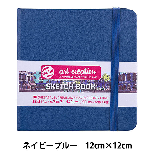 Picture Paper "Sketchbook Trafity Bookbook Navy Blue 12 × 12 T9314-234M" Черепаха