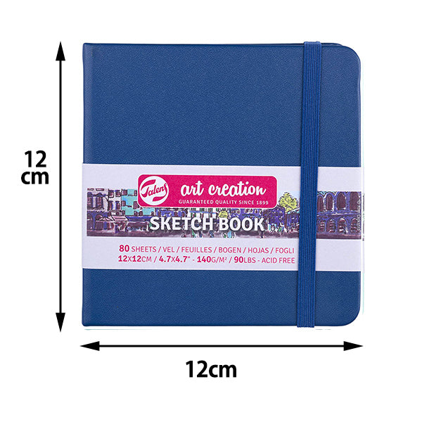 Picture Paper "Sketchbook Trafity Bookbook Navy Blue 12 × 12 T9314-234M" Черепаха