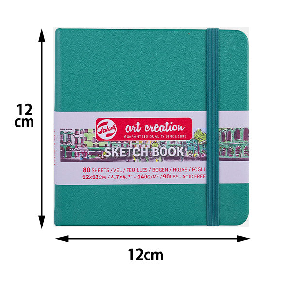 画用紙 『アートクリエーションスケッチブック フォレストグリーン 12