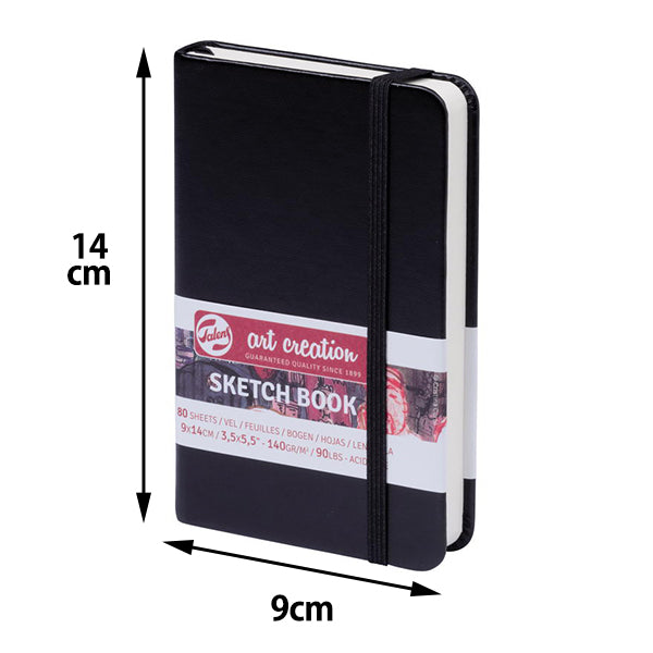Picture Paper "Sketchbook Black Black 9 × 14 T9314-001M" Черепаха