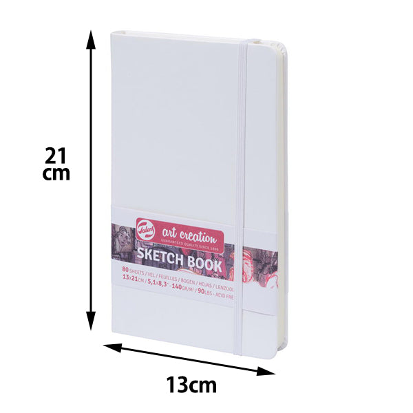 Carta immagine "Creazione d'arte Sketchbook White 13 × 21 T9314-102M" Tartaruga