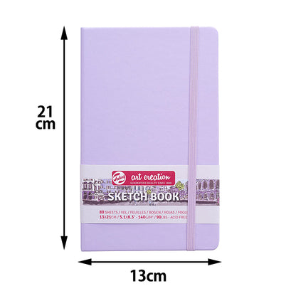Drawing Paper "Art Creation Sketch Book Pastel Violet 13 × 21 T9314-132m" Tartaruga