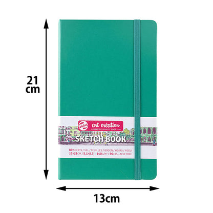 Carta immagine "Creazione d'arte Sketchbook Forest Green 13 × 21 T9314-332M" Tartaruga