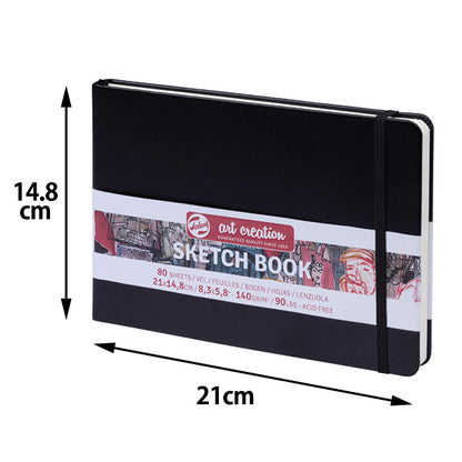 Carta immagine "Creazione d'arte Sketchbook Black 21 X 15 T9314-005M" Tartaruga