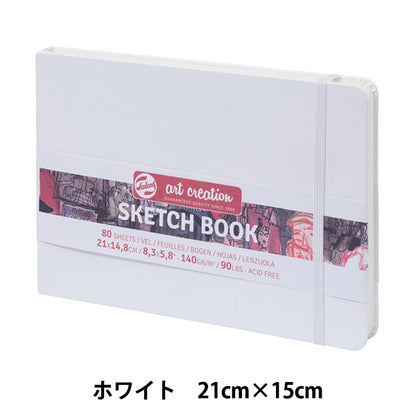 Drawing Paper "Art Creation Sketchbook White 21 × 15 T9314-105m" Tartaruga