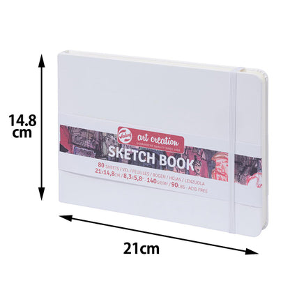 Drawing Paper "Art Creation Sketchbook White 21 × 15 T9314-105m" Tartaruga