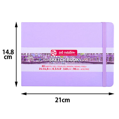 Carta immagine "Creazione d'arte Schipido Libro Pastel Violet 21 × 15 T9314-135M" Tartaruga