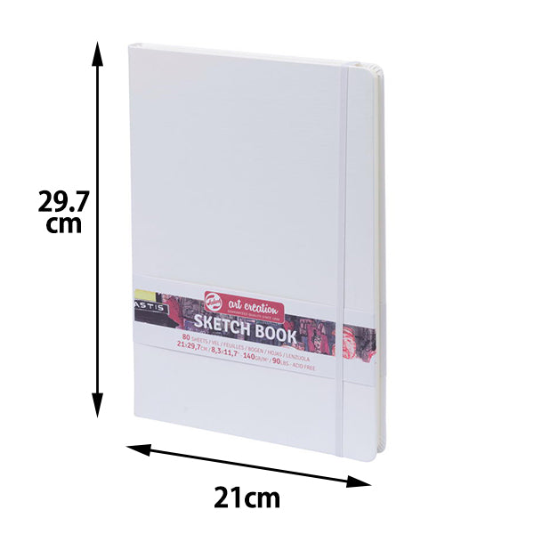Picture Paper "Sketchbook для создания искусства White 21 × 30 T9314-103M" Черепаха