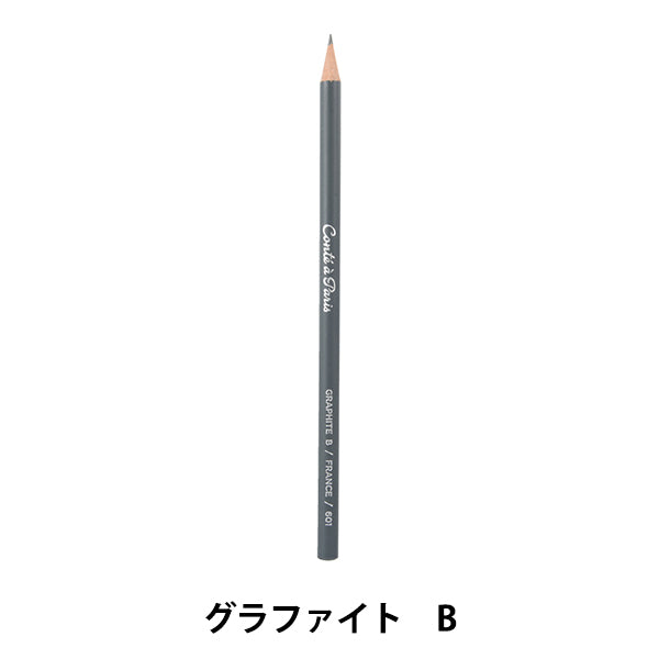 Карандаш "нарисование карандаша P601 Графит B 500563" Conte A Paris