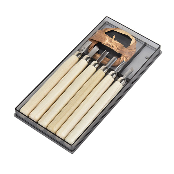 画材 『彫刻刀 やくも 6本組 455-046』