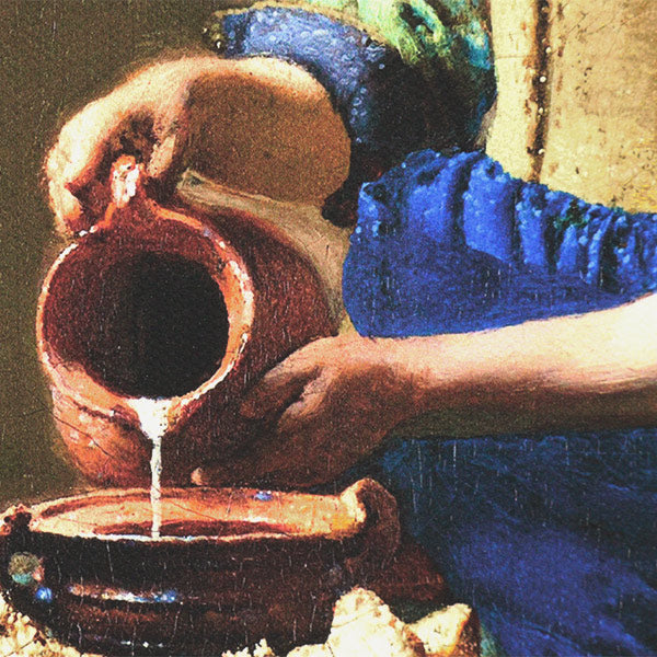 Pannello d'arte "Masterpiece mondiale 17 Pour Milk" Promuovi l'arte