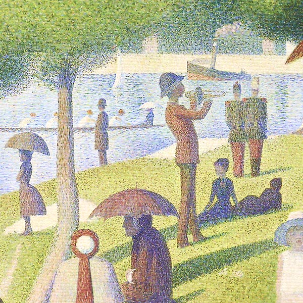 アートパネル 『世界の名画39 グランドジャット島の日曜日の午後』 Art
