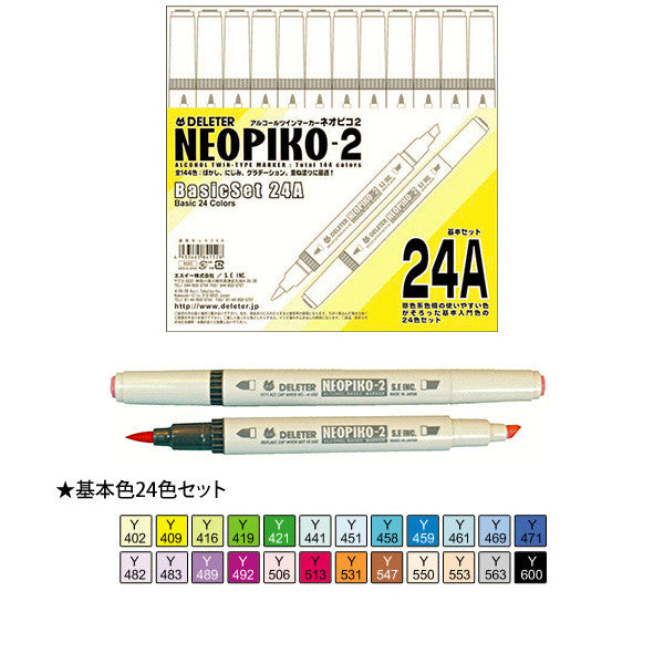 قلم توضيحي "Neopico 2 Basic Set 24A 3111202" حذف