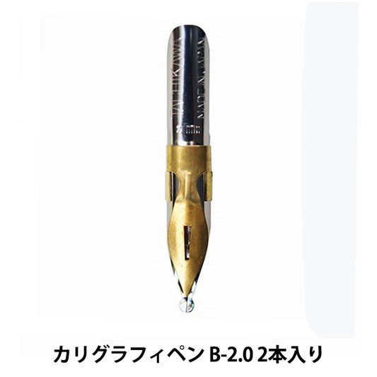 سن "قلم الخط تاتشيكاوا B-2.0 قطعتين"