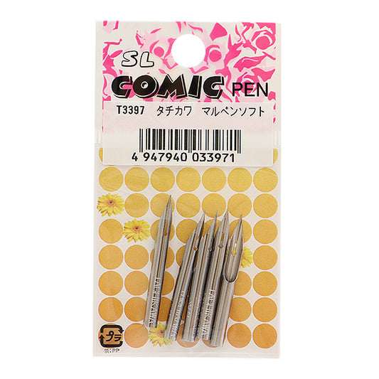 قلم تاتشيكاوا الدائري ذو 5 سنون ناعم T-3397" طوكيو المنزلق