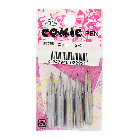 Suggerimento per penna "Suggerimento per penna 5 pezzi Nikko G Pen N-2295" Slider di Tokyo