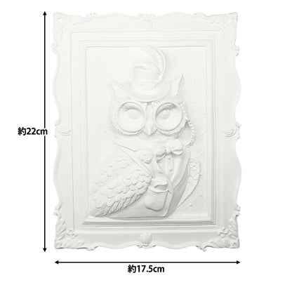 Conjunto de suministros de arte "ART 3D Coloring 3d yeso animal búho 3d"