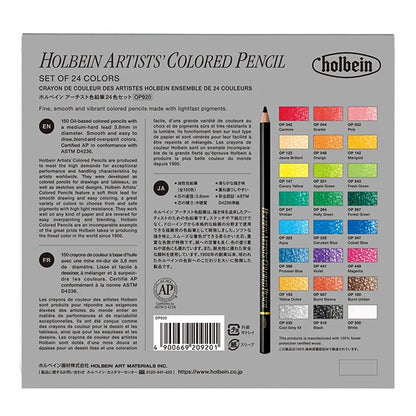 画材 『アーチスト色鉛筆 OP920 24色セット』 HOLBEIN ホルベイン