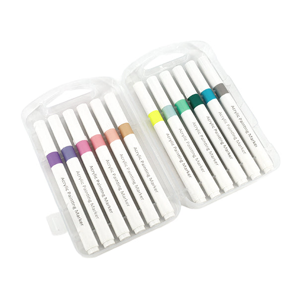Markierungsstift "Acrylmarker 12-Farben-Set Pastell Aka-12"