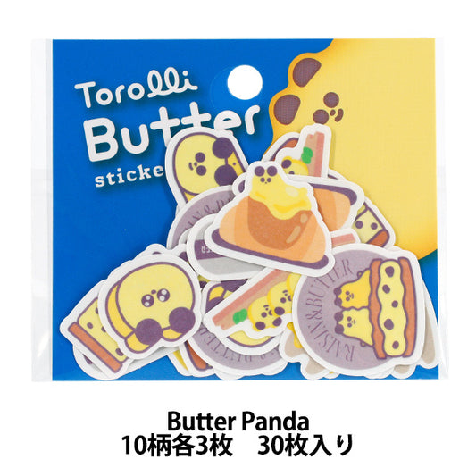 文具：Torolli Butter stickers黄油熊猫TBFS-002
