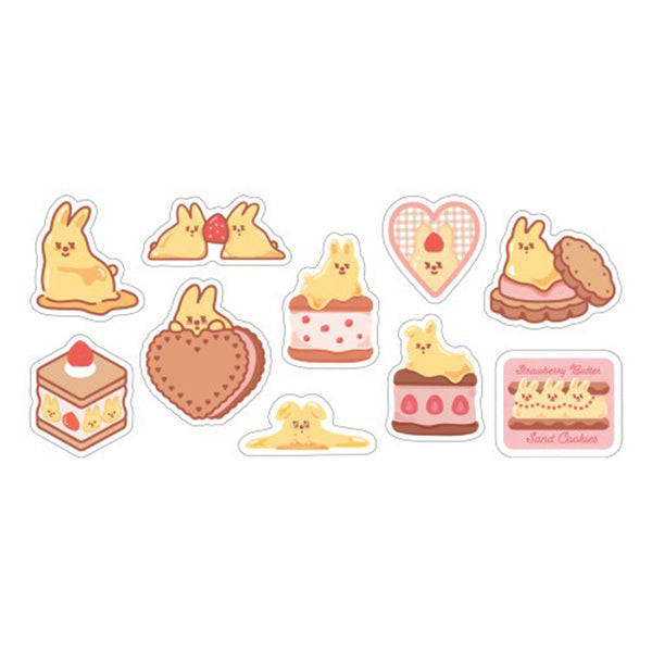 文具 『Torolli Butter stickers バターラビット TBFS-003』
