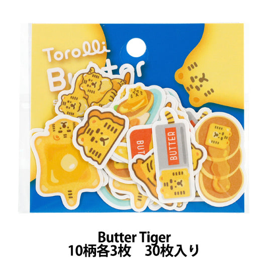 Stationery “Torolli Butter stickers Butter Tiger TBFS-006”