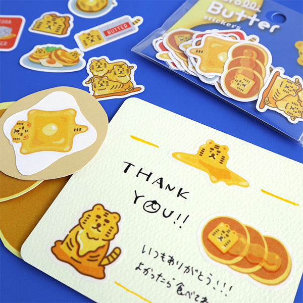 文具 『Torolli Butter stickers バタータイガー TBFS-006』