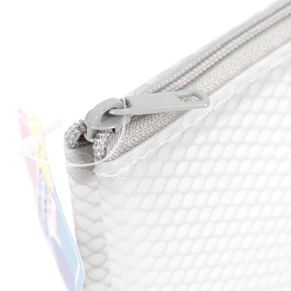 Accessory case "Zipper bag A6 frost gray" [YuzawayaOriginal]
