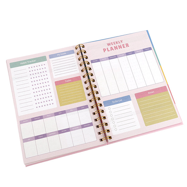 Briefpapier "Wochenplaner Streifen SHL063045-1“