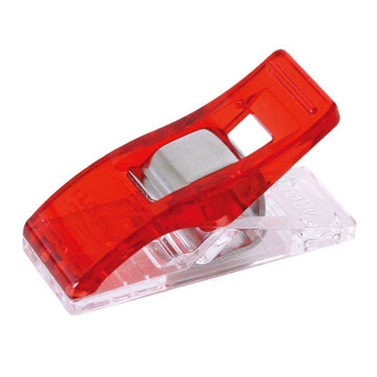 Even cloth "30 temporary clips red 22-738" Clover