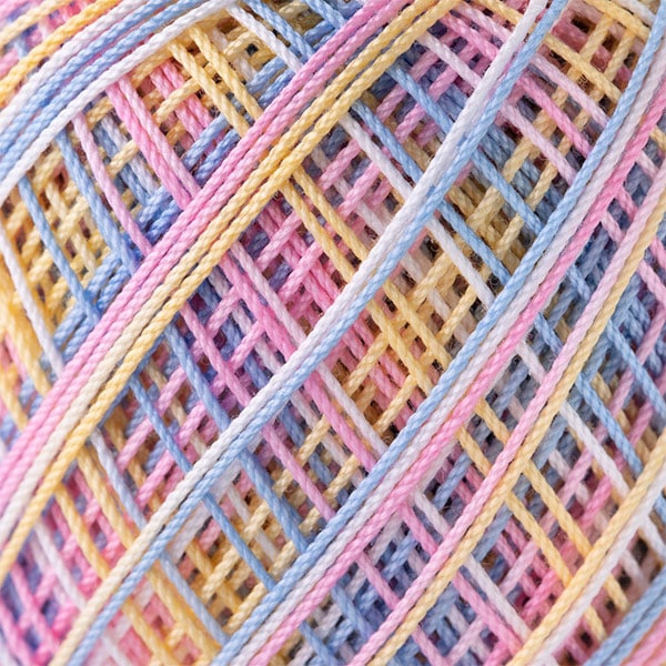 خيوط الكروشيه 『Olympusخيوط الكروشيه قسيمة ذهبية رقم 40 10 جرام (مزيج) لون M4'' Olympus