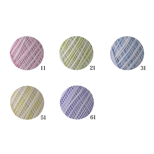 Crochet Thread "Emmy Grande (Kasuri) No. 61 color" Olympus