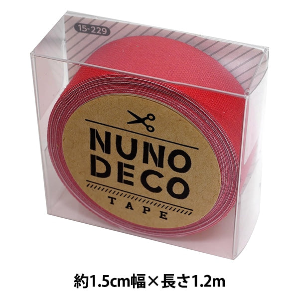 Name Etikett Seal "Nuno Deco Tape (Nuno Deco Tape) Tsumiki alias 15-229" Kawaguchi Kawaguchi