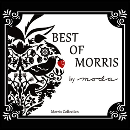 [De la quantité 5] tissu "Best of Morris Souaces Strawberry Sea 33490-17"