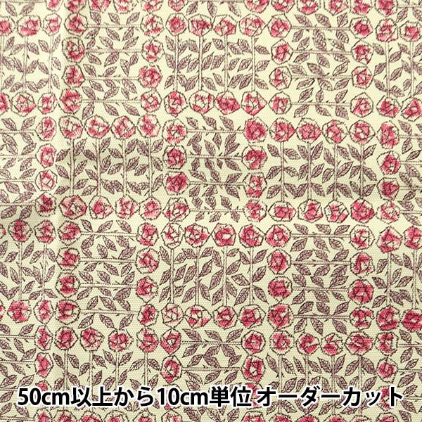 [Aus Menge 5] Stoff "Liberty Liberty Print Ochse Sleeping Rose 10-3630275-be" Liberty Japan