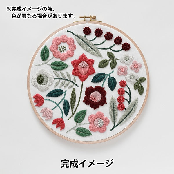 Kit de bordado "Yumiko Higuchi Pink Garden Pink Garden JTP37" DMC Dieta