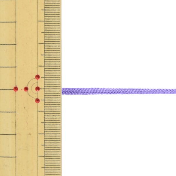 [수량 5에서] 수공예 끈 『컬러 끈 너비는 약 3mm 21 컬러 100-21]