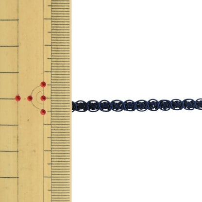 [From quantity 5] "rayonTrim Width about 5mm Navy 111-1244-055]