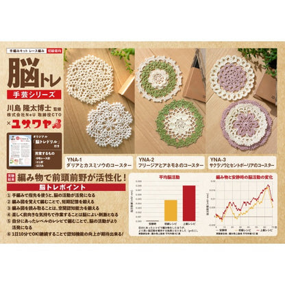 Kit de tricot "Kit de tricotage de dentelle de formation au cerveau"