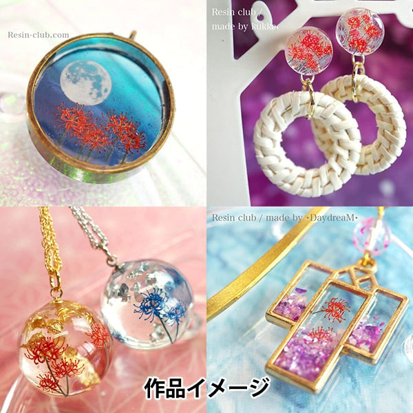レジン材料 『彼岸花 赤 両面 RC-LIL-101』 レジンクラブ – Yuzawaya