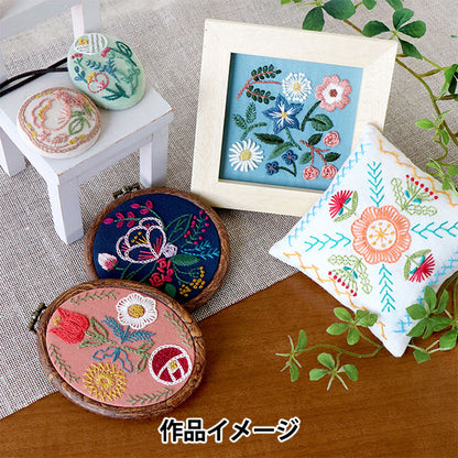 Embroidery kit "GARDEN PARTY's first French embroidery kit lesson lever1 GP-k7" Olympus