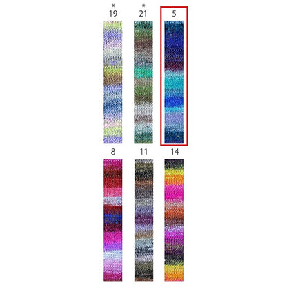 Весна / летоПряжа «Фейерверк 5 -й цвет» Норо Хидяку Норо