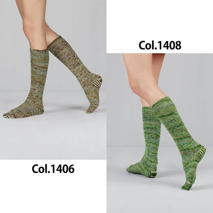 양말 원사 털실 "Carmen 1402 컬러"Gusto Wool Gust울