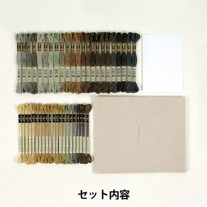 자수키트 "크로스 스티치 키트 DMC X Louvre Museum Collection Mona Liza BK1970/81"