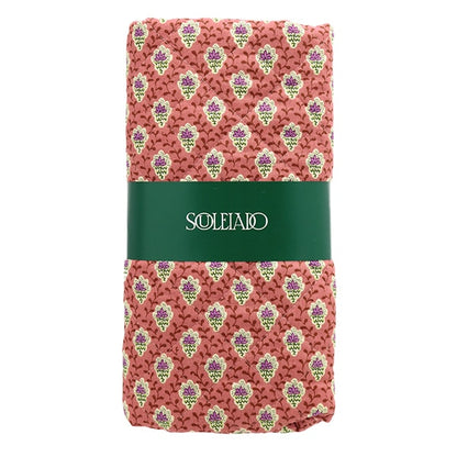 织物 “ souleiado唯一的屁股被子 剪布 大约105厘米x 50厘米小fleur fleur deshan pink cqslf-18f]