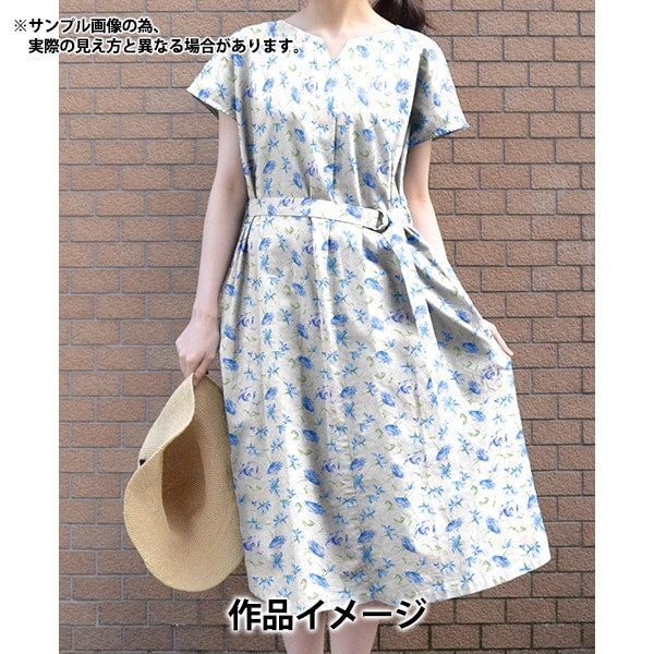 [الكمية من 5] قماش "Liberty Fabrics Tana Lawn Viviana Rose 3636837-BU" Liberty Japan Liberty Japan