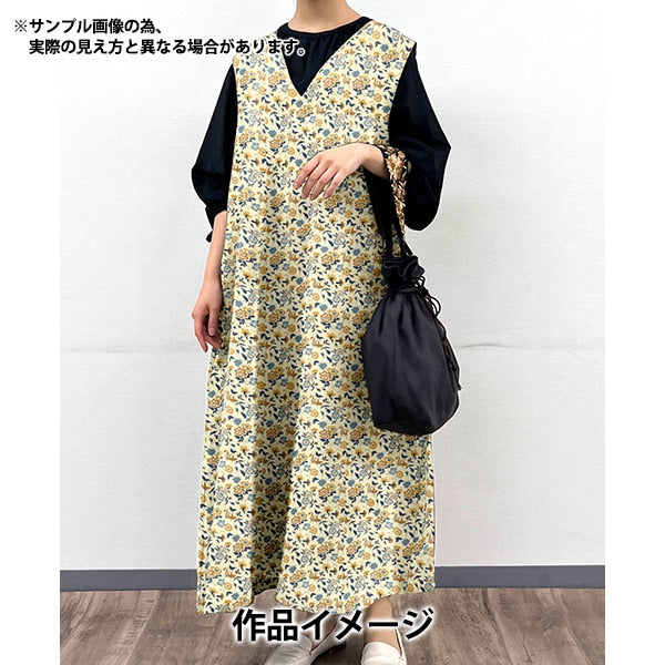 [Dalla quantità 5] tessuto "Liberty Fabric Scoloy Stampa Eyisha 1223207L1463C" Liberty Japan Liberty Japan